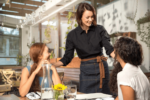 Greeting Customers
